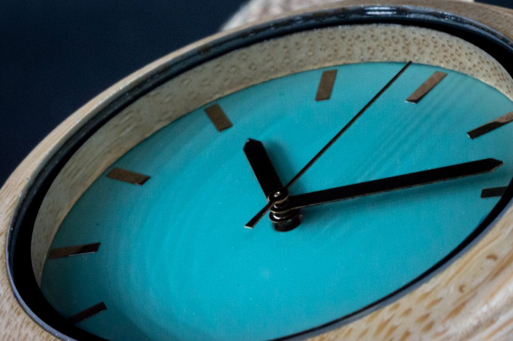 Reloj de madera correa azul claro Ladyblue (39 mm) - Image 7