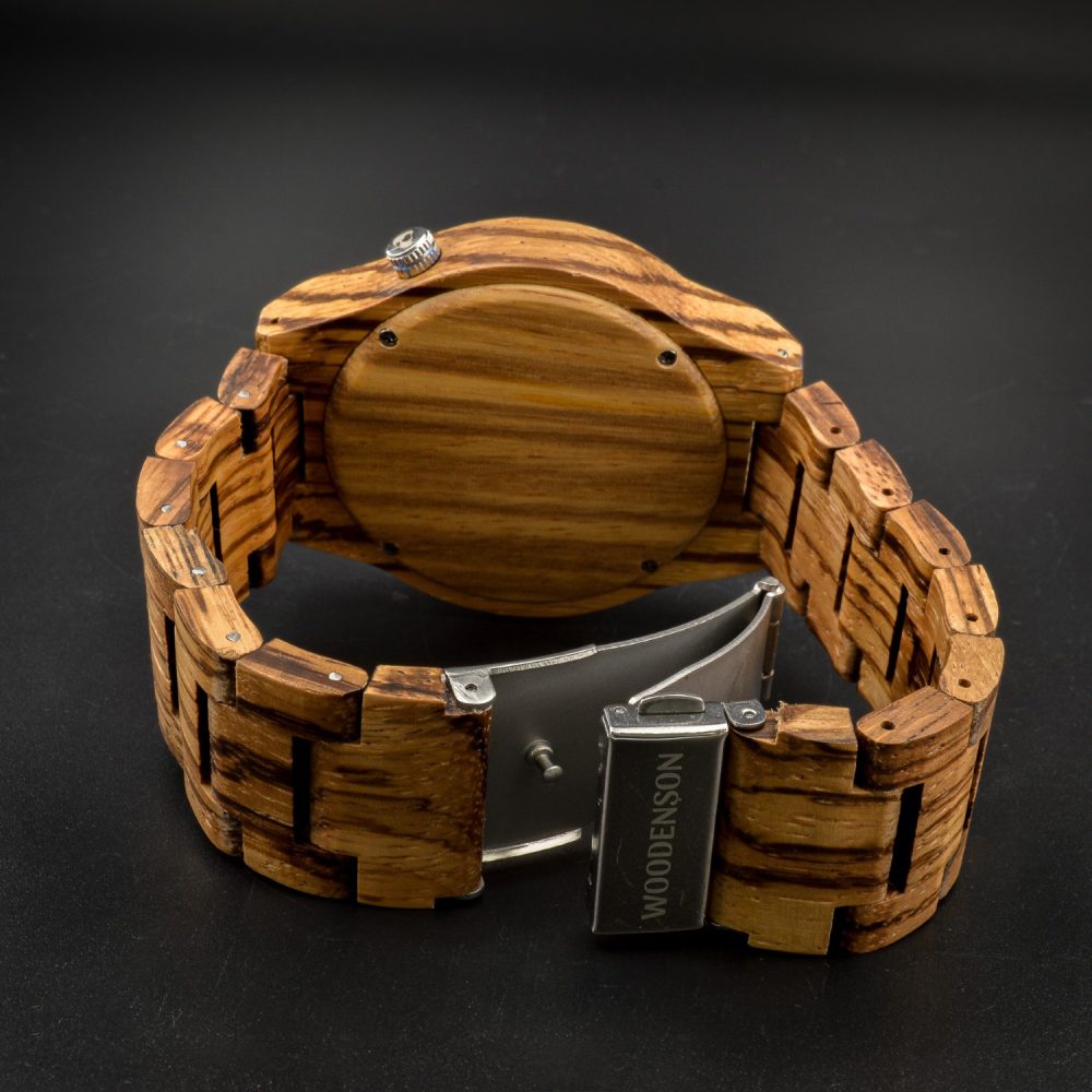 Reloj de madera articulado Gaman - Image 4