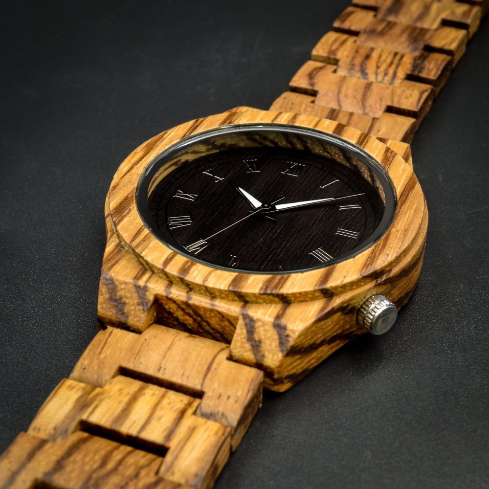 Reloj de madera articulado Gaman - Image 3