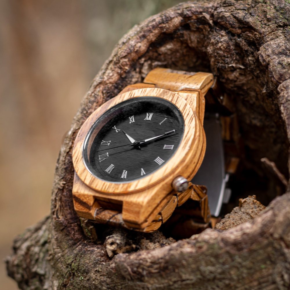 Reloj de madera articulado Gaman - Image 7