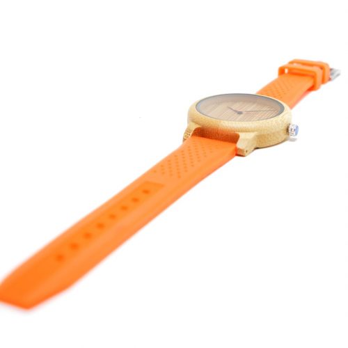 Reloj de bambú cockney