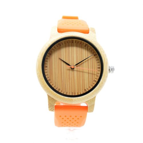 Reloj de bambú cockney