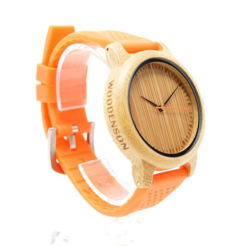 Reloj de bambú cockney