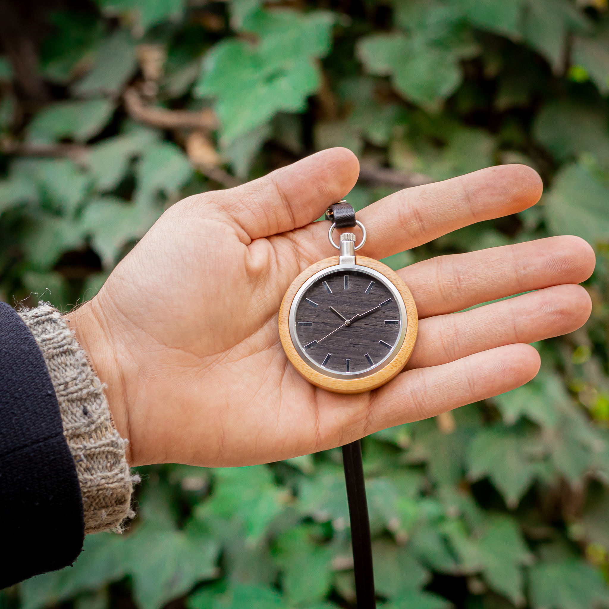 Reloj de Bolsillo de madera modelo - Woodenson