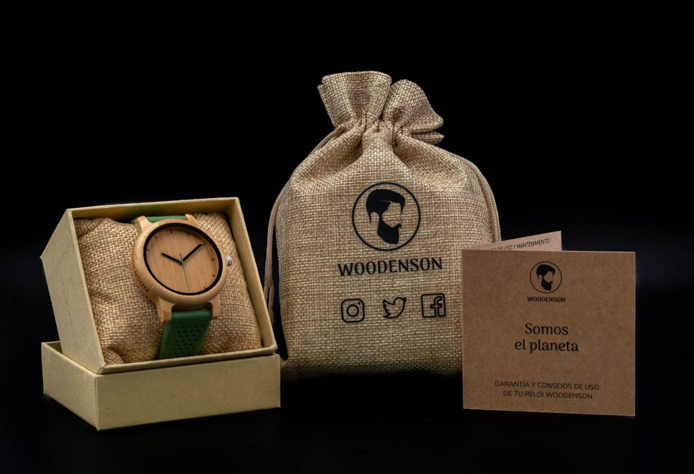 Reloj de madera Cockney Jungle - Image 8