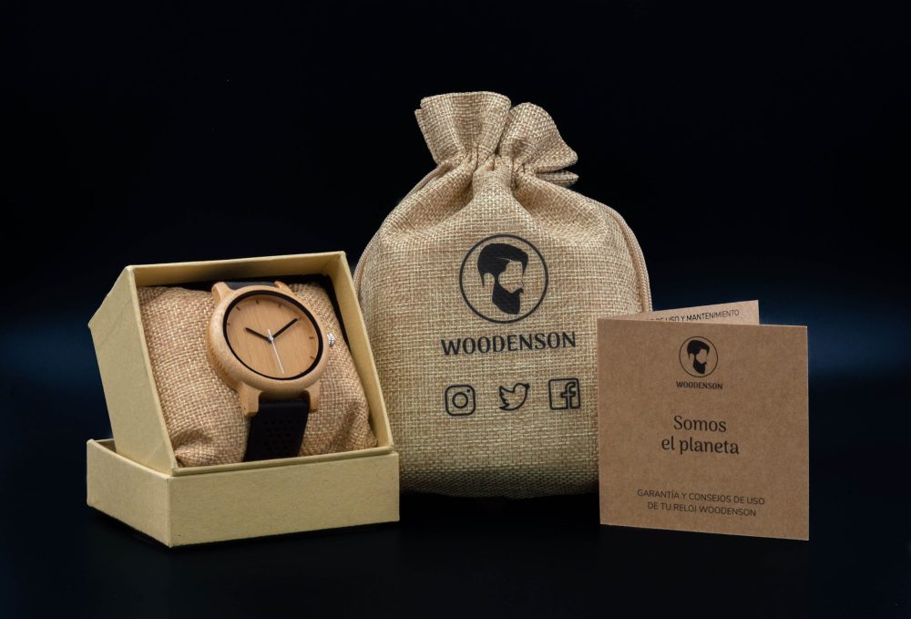 Reloj de madera Cockney Night - Image 10