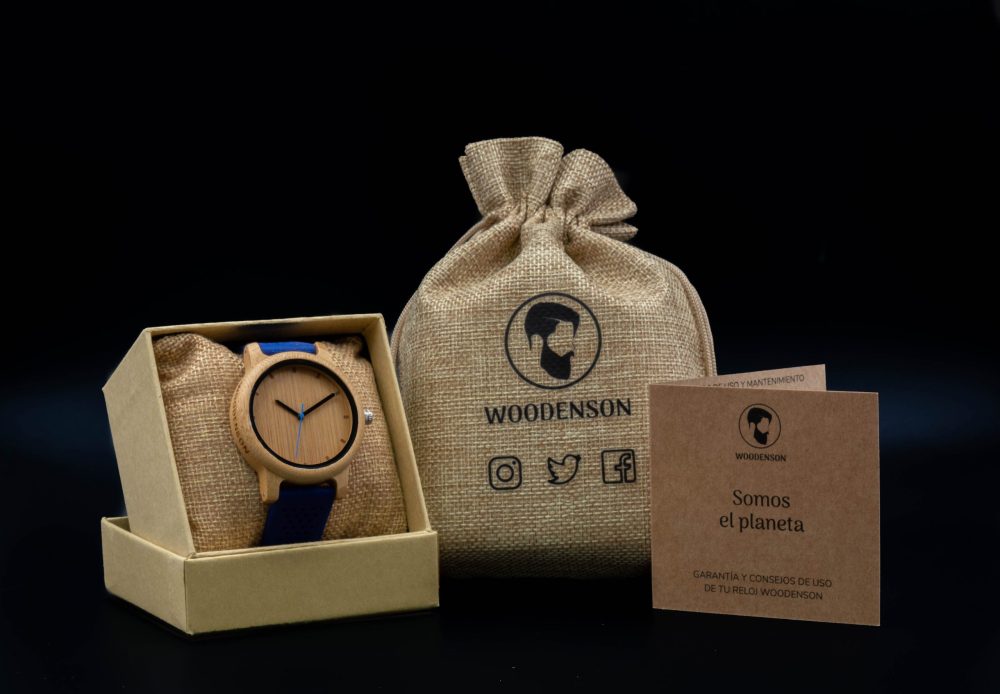 Reloj de madera Cockney Ocean - Image 9