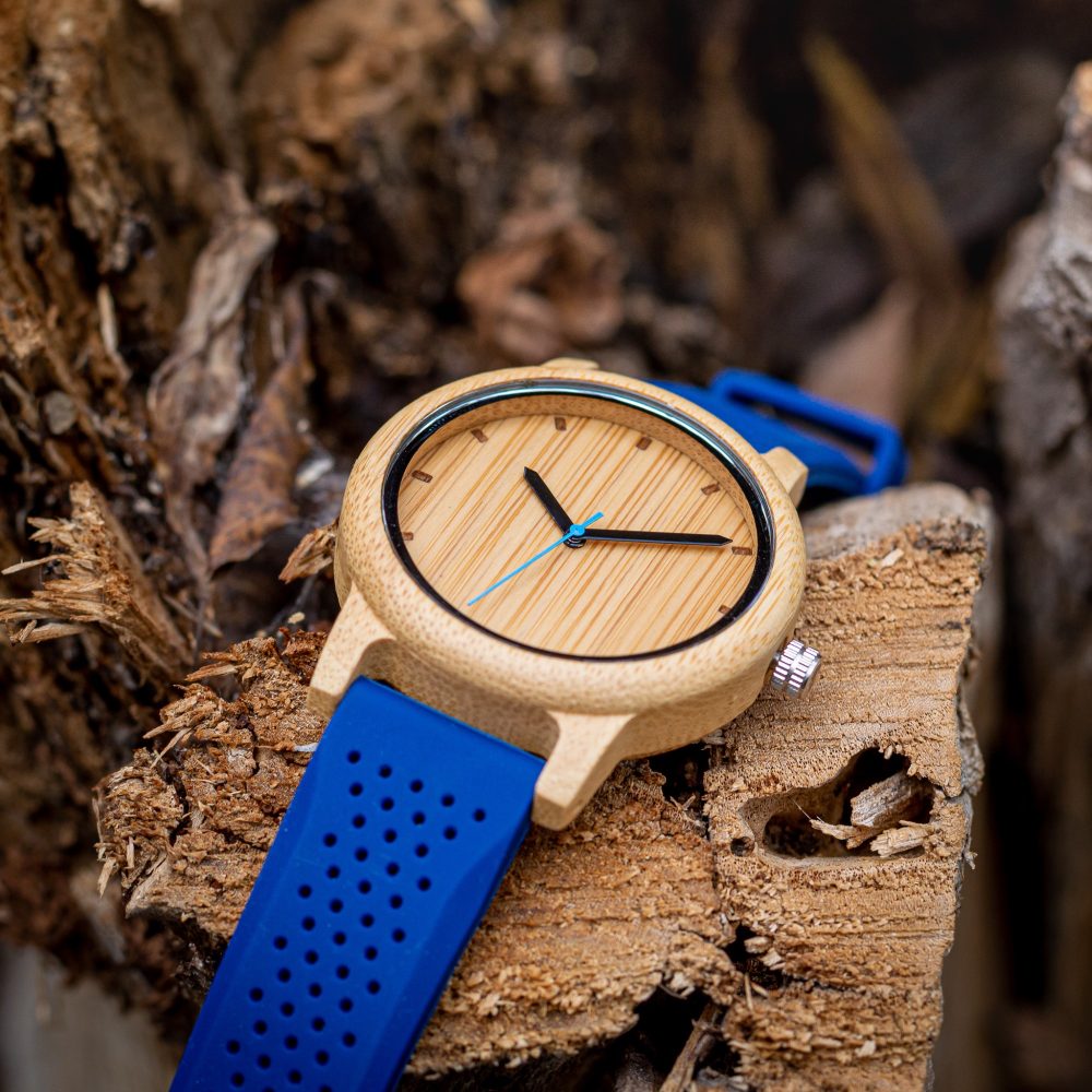 Reloj de madera Cockney Ocean - Image 3