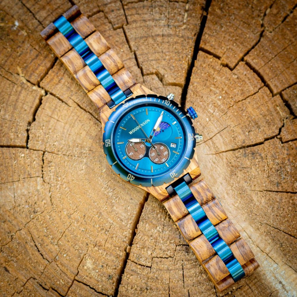Reloj de madera Kobe Ivory - Image 6