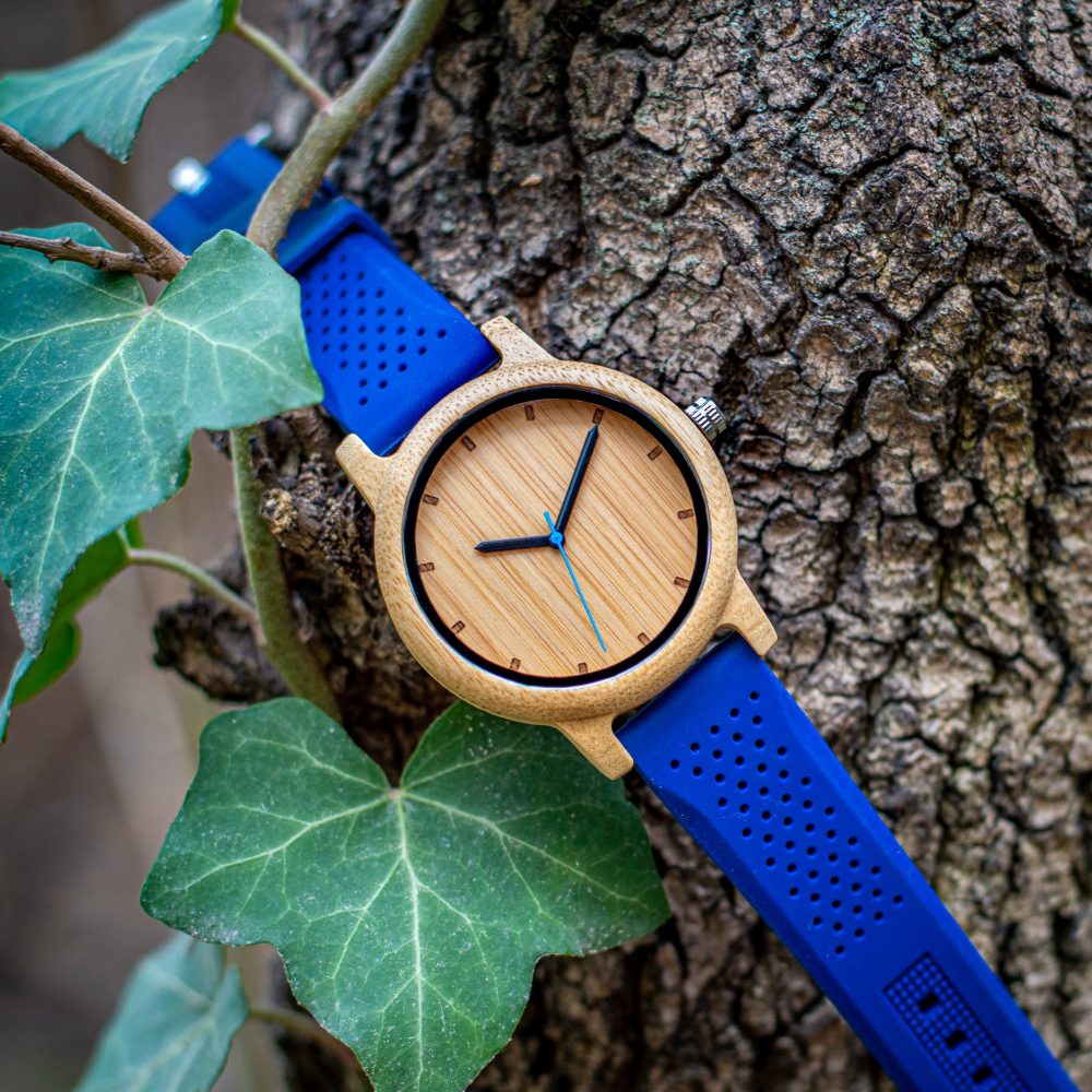 Reloj de madera Cockney Ocean - Image 6