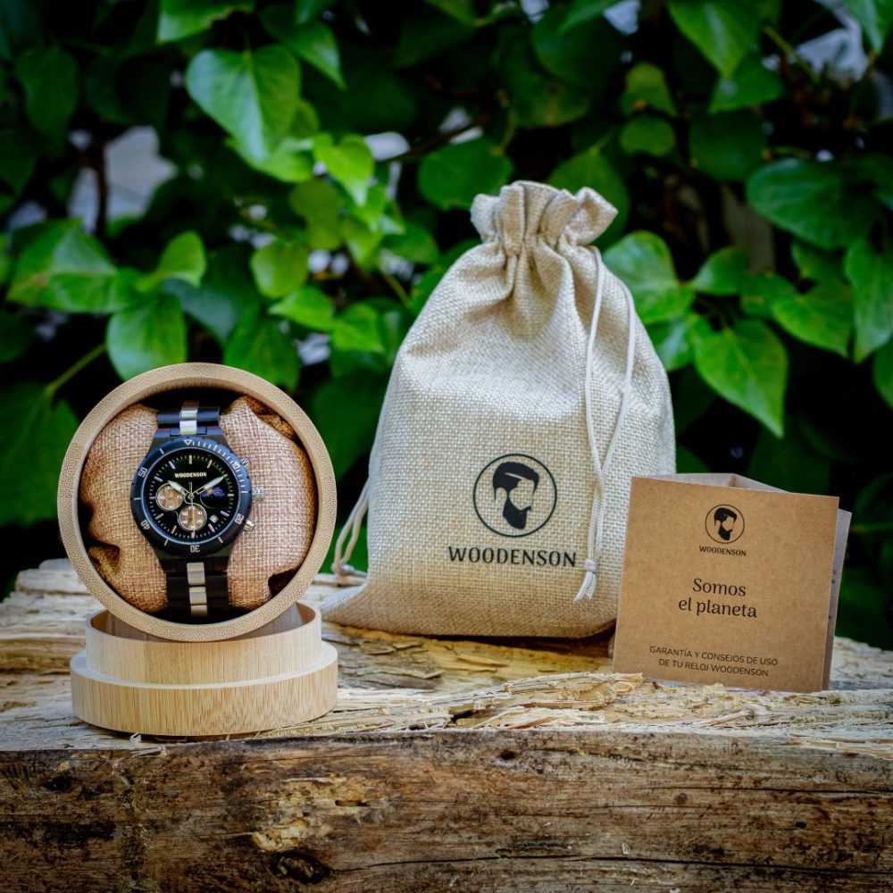 Reloj de madera Kobe Onix - Image 10
