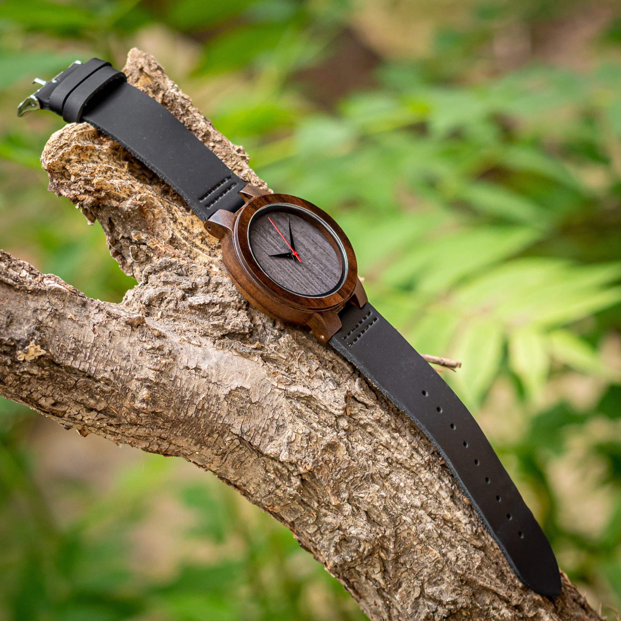 Reloj de Bolsillo de madera modelo Shizou - Woodenson México