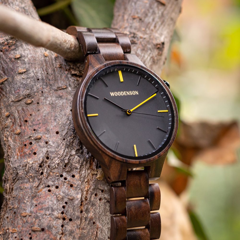 Reloj de madera de Sándalo Moraine - Image 3