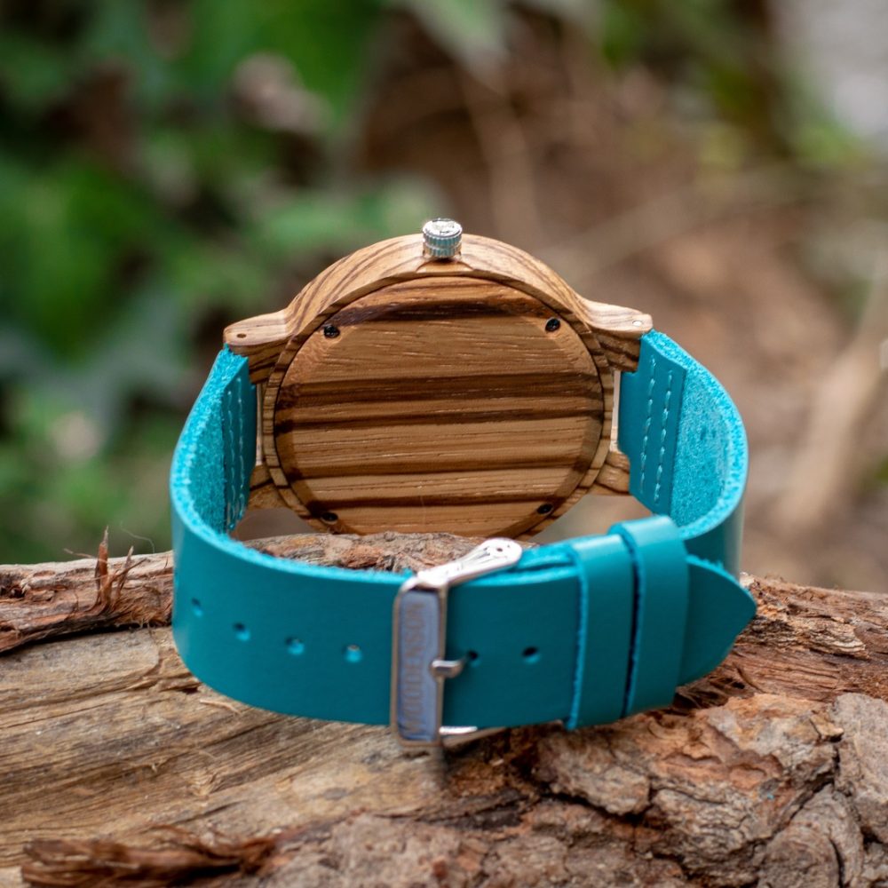 Reloj de Madera Bluebird (44 mm) - Image 4