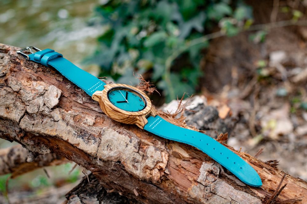 Reloj de Madera Bluebird (44 mm) - Image 3