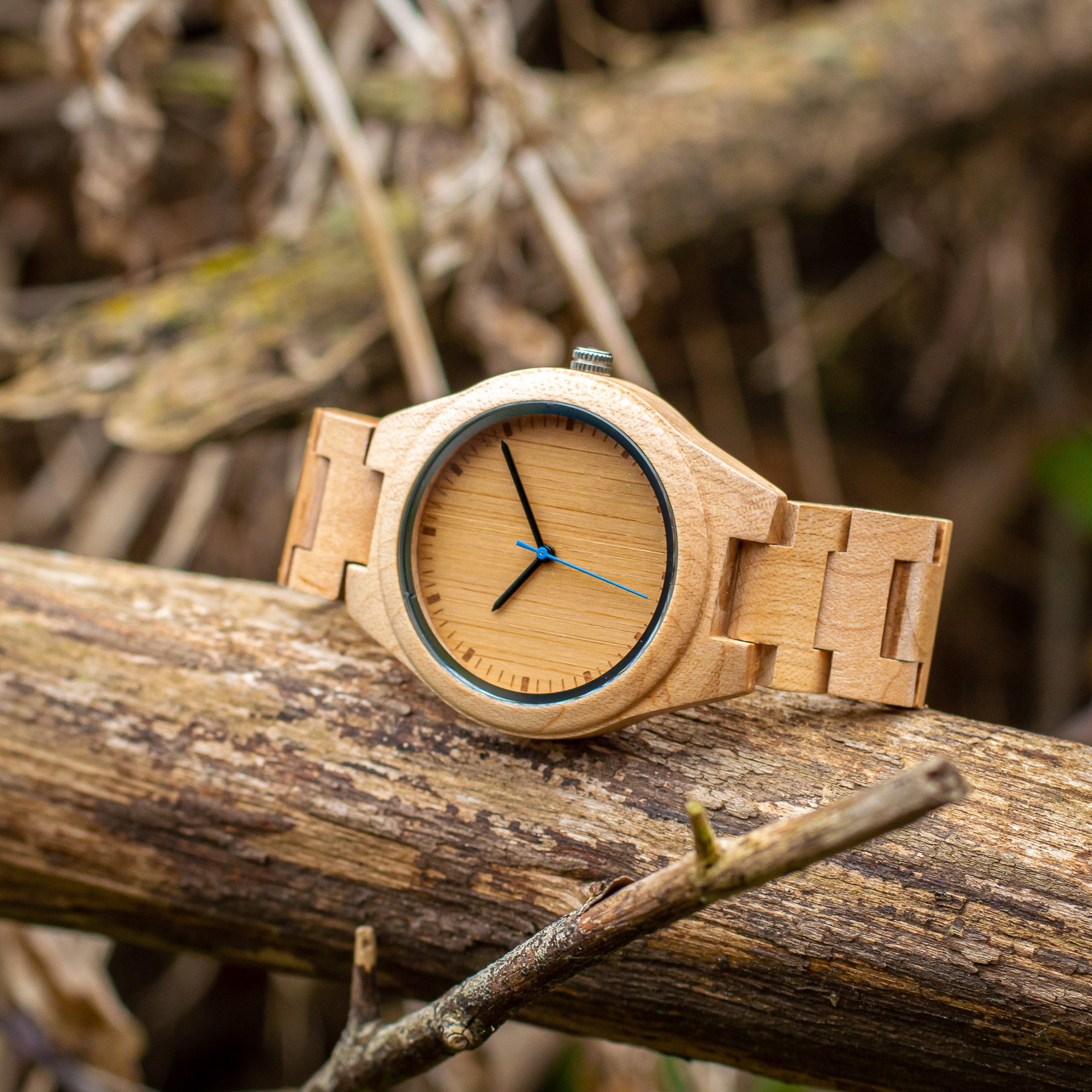 Reloj de de pulsera articulada Shine (39 Woodenson México