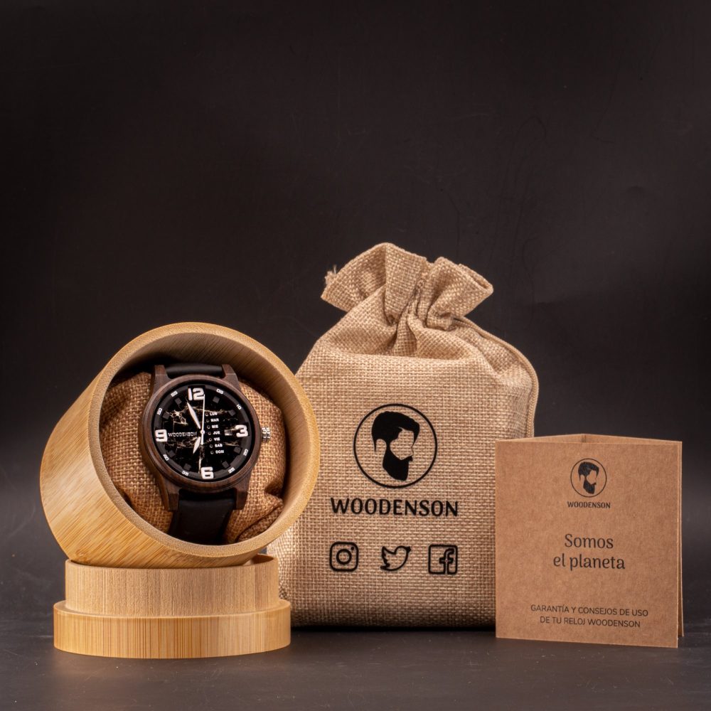 Reloj de madera de sándalo Patagonia - Image 8