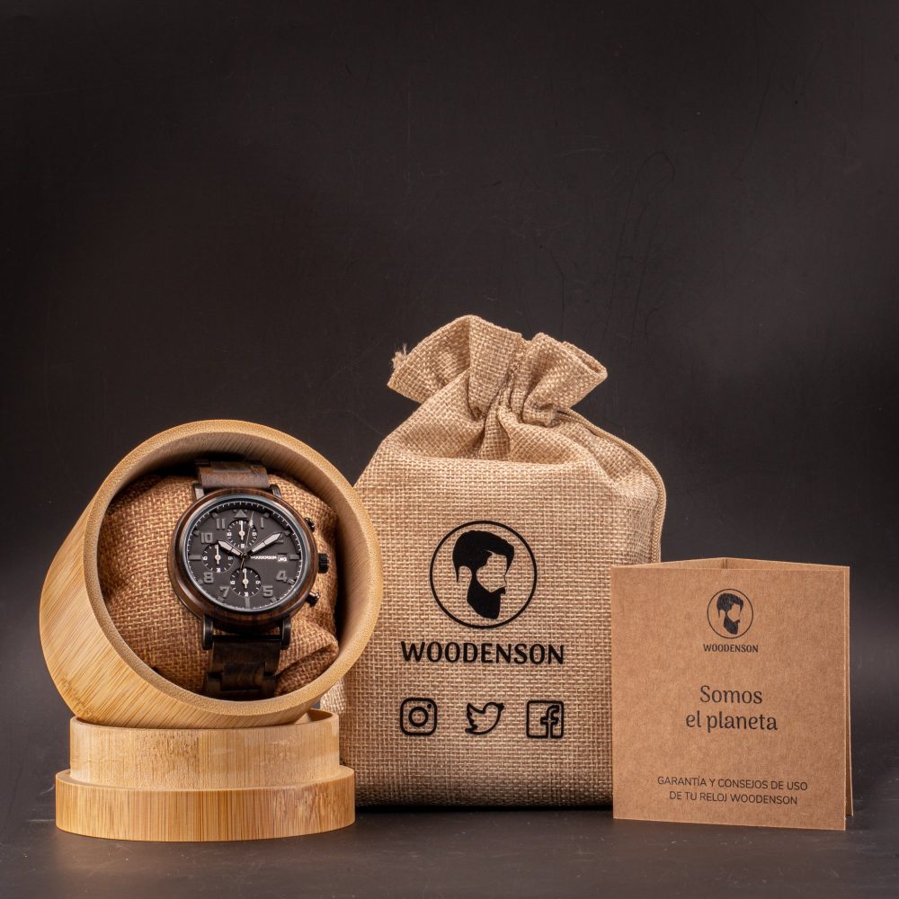 Reloj en madera de sándalo Taormina - Image 8