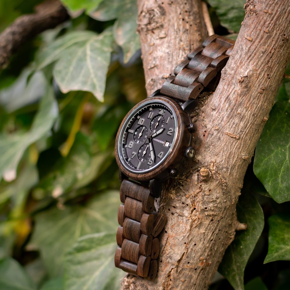 Reloj en madera de sándalo Taormina - Image 6