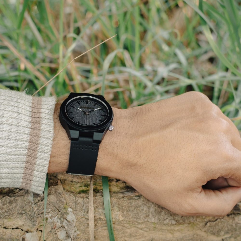 Reloj de madera modelo Kalu Hiru - Image 6
