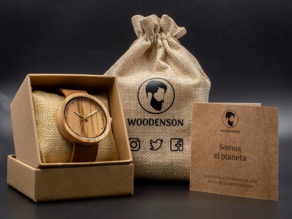 Reloj de madera de Olivo Serengueti - Image 10