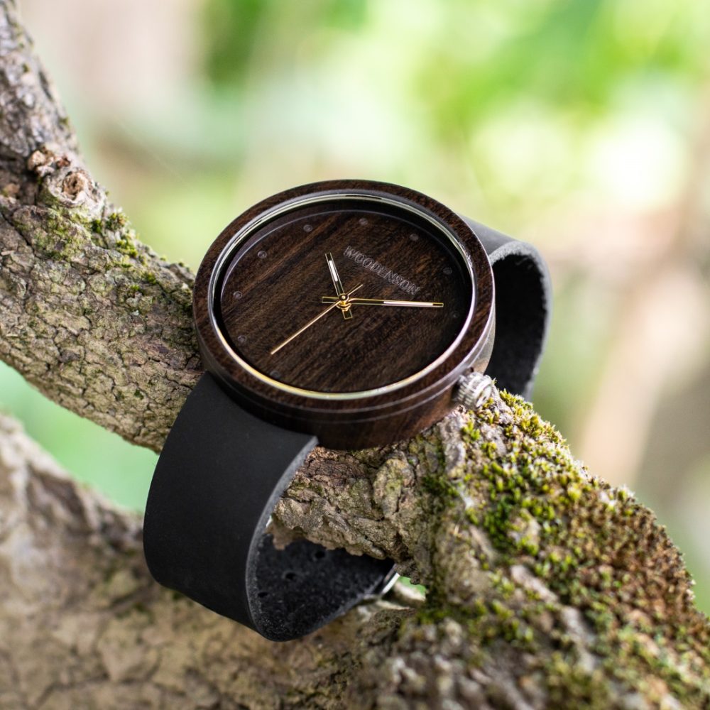 Reloj de madera de Sándalo Masai Mara