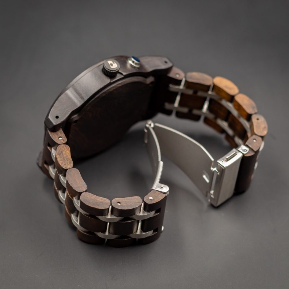 Reloj de Madera con fases lunares modelo Torun - Image 4