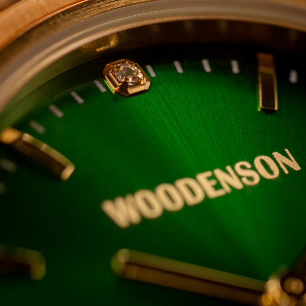 Reloj de madera de olivo Khalid - Image 6