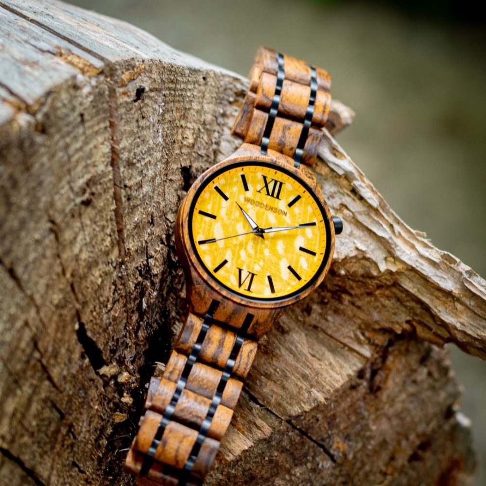 Reloj de madera de Serpiente Sahara - Image 5