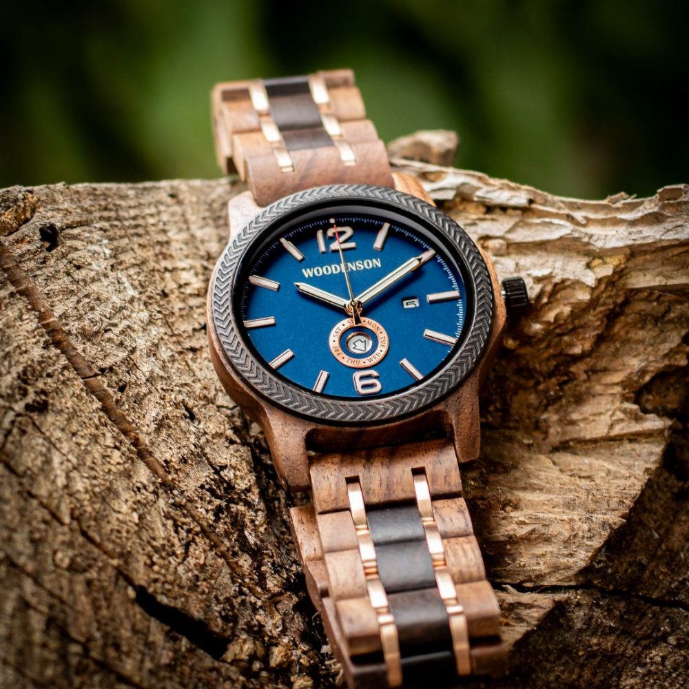 Reloj de Madera de Zebrano Tenerife - Image 6
