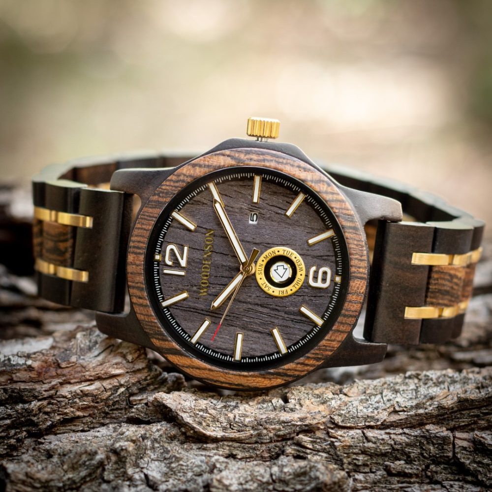Reloj de Madera de Chacate Negro Fuerteventura - Image 6