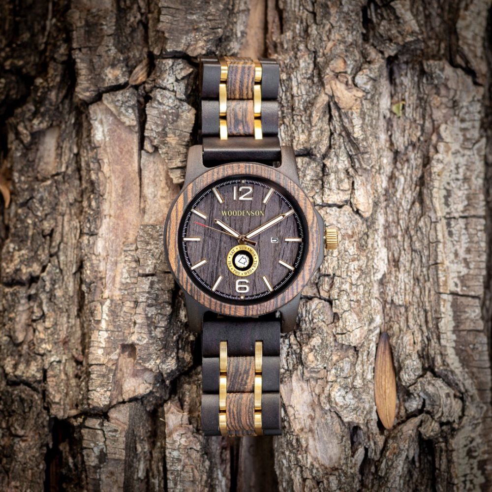 Reloj de Madera de Chacate Negro Fuerteventura - Image 7