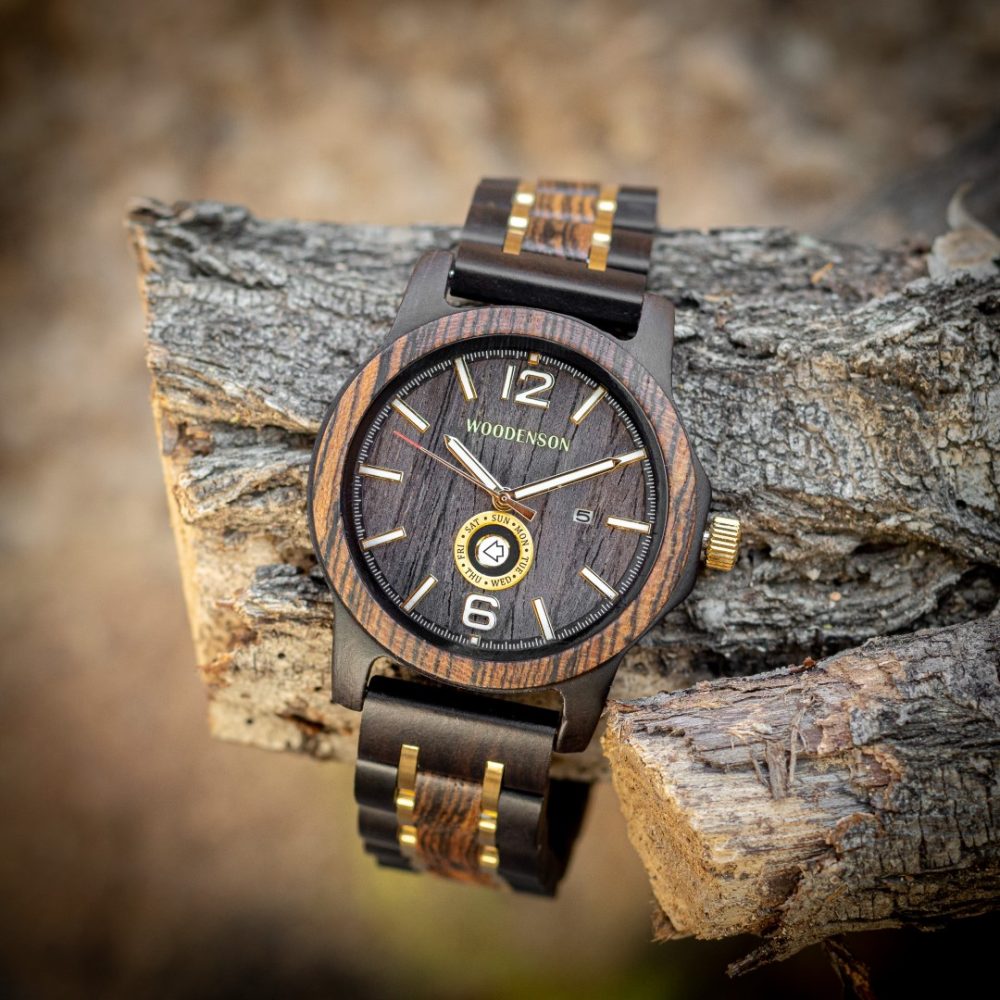 Reloj de Madera de Chacate Negro Fuerteventura - Image 8