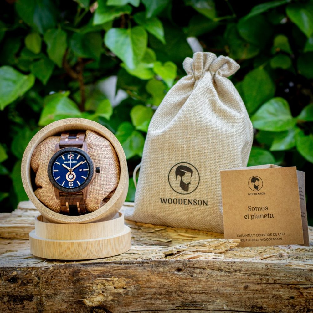 Reloj de Madera de Zebrano Tenerife - Image 8