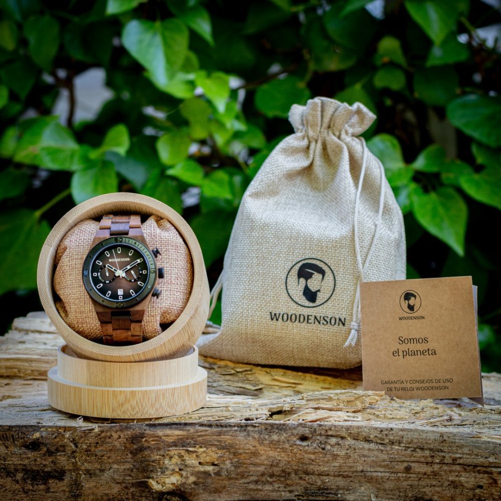 Reloj de Madera de Tigre Gobi - Image 7