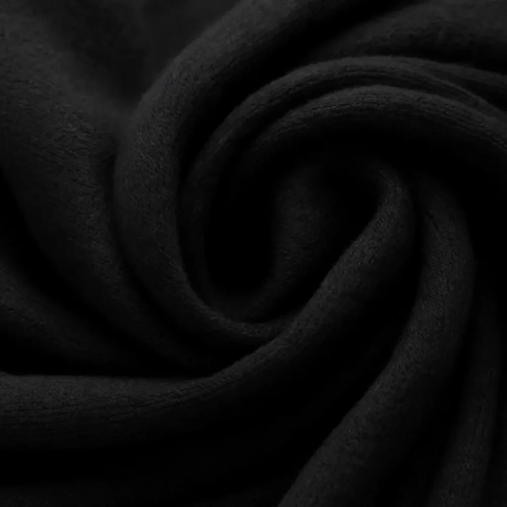 NEGRO PROFUNDO. Bufanda 100% Cashmere.  The Edit 2025 - Image 2
